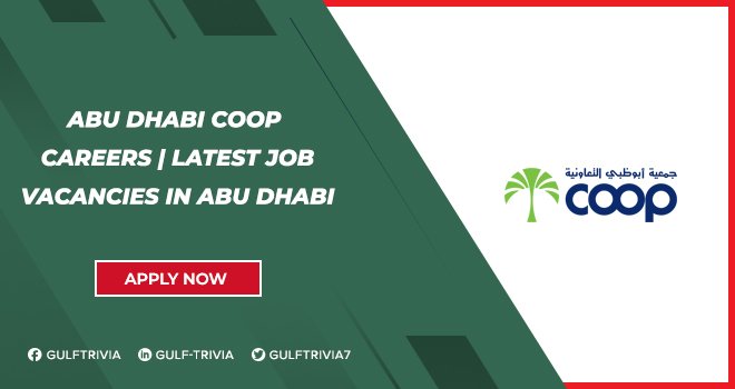 Abu Dhabi Coop Careers: Retail Job Opportunities in the UAE