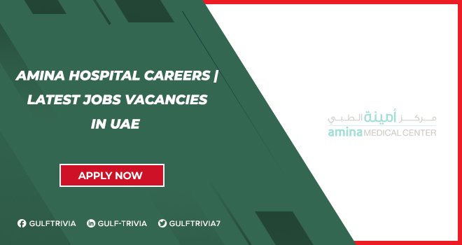 Amina Hospital Careers: Healthcare and Administrative Job Opportunities