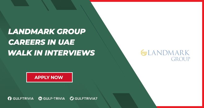 Landmark Group Careers: Retail and Hospitality Job Opportunities